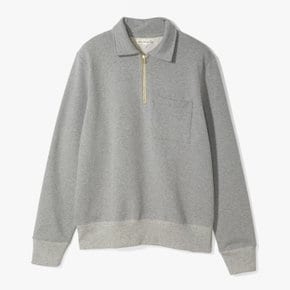 메르츠 비 슈바넨 니트 MBC2M60001 HALF-ZIP FULLOVER (MERINO WOOL RELAXED FIT)HEATHERED GRAY