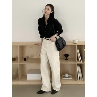 시야쥬 SIJN6062 뉴 와이드 크림 진_Cream