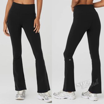  알로요가 하이웨이스트 에어브러시 7/8 부츠컷 레깅스 AIRBRUSH HIGH-WAIST 7/8 BOOTCUT LEGGING