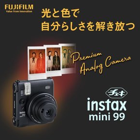 후지 필름 (FUJIFILM) 체키 인스턴트 카메라 instax mini 99 블랙 INS MINI 99 TH