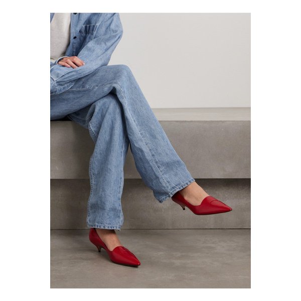 비브 가죽 펌프스 토마토 레드 1647597353834169