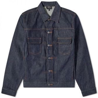 APC A.P.C. 아페쎄 워크 진 청바지 자켓 - 인디고 CODBS-H02191-IAI