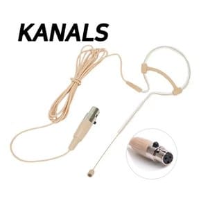 KANALS 카날스 호환용 헤드마이크 3핀 한쪽 헤드셋 마이크 VTM-018