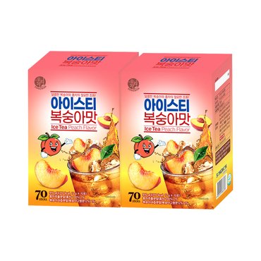  송원 복숭아 아이스티 70T x2 (에이드)