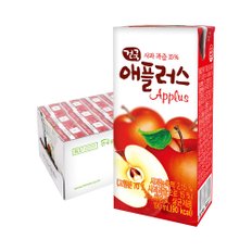 건국 애플러스 190ml 24팩 (24팩 1박스)