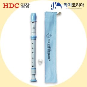 영창 소프라노 저먼식 리코더 YSRG-80B 블루