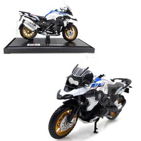 1:18 BMW R1250GS 오토바이 미니카 다이캐스트 피규어