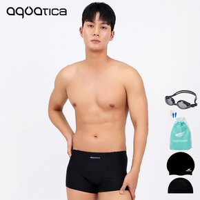 남성 3부 실내수영복 BAF07 일반용수경6종세트