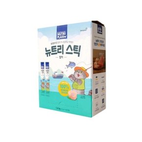 뉴트리플랜 고양이 츄르 간식 뉴트리스틱 참치 x 100개 1.4kg