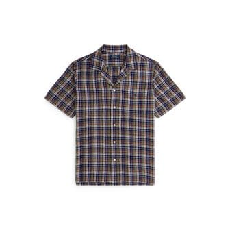 폴로 랄프 로렌 남성 클래식핏 플래드 리넨 코튼 셔츠(MNPOWOV1N820959999)