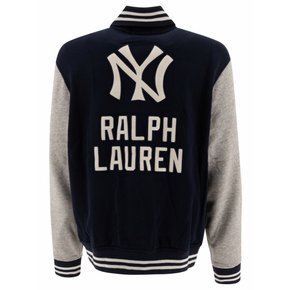 남성 Yankees bomberstyle 스웻셔츠 710953953001 에비에이터 NAVY/LOFT HEATHER B