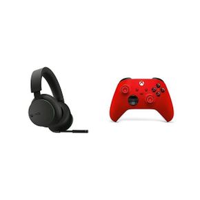 독일 마이크로소프트 엑스박스 컨트롤러 무선 Xbox Wireless Controller Shock Red Headset 1558