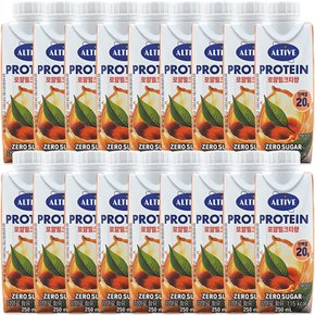 얼티브 프로틴 로얄밀크티맛 250ml 18개 ~ 프로틴 단백질 다이어트