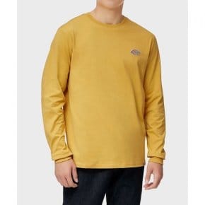 레귤러핏 스몰 자수 로고 롱슬리브 티셔츠 Honey Gold 314608