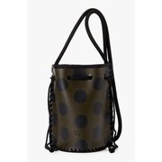 [Y`s] 카우 레더 드로스트링 백 6615164202000