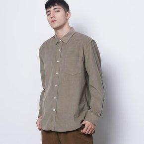 M201 coduroy over shirts khaki_(310593)