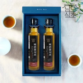 하화숙명인 발효식초 선물세트 (목련꽃 2병)