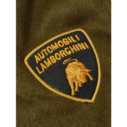 [해외배송]  RHUDE  LAMBORGHINI 엠브로이드 울블렌드 플란넬 발시티 자켓 B0080504109