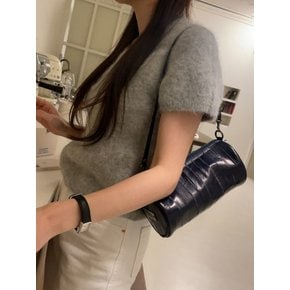 Butter round shoulder bag Navy