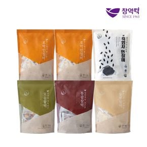 창억모듬떡 5종 6봉(총 60개/호박인절미X2+흑임자인절미+동부찰떡+통팥찰떡+모듬..[33933031]