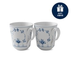 [GIFT] 블루 플레인 머그 2개입 380ml 2개_1101043