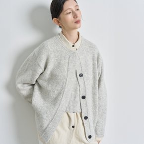 ALAPACA HIDDEN CARDIGAN [MELRANGE BRIGHT]
