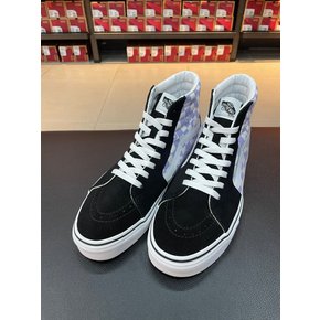 (남여공용) Ua 스케이트 하이 (Ua Sk8-Hi)(Floral Check Lavender)(VN0007NSO95)