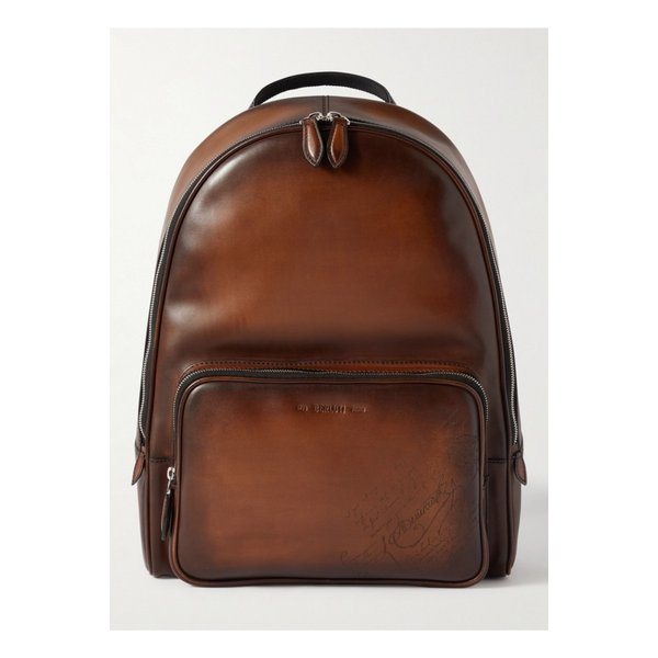 Scritto Leather Backpack 36856120585614790