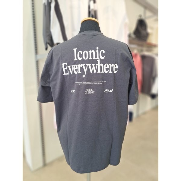 [여주점] FS2RSH2106X DGY 냉감 아이코닉 그래픽 반팔티 남여공용