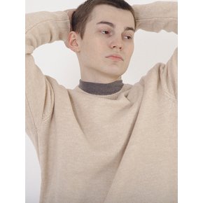 Anti-Filling Soft Wool Knit (Cream)