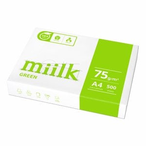 밀크 (친환경용지) 밀크 그린 A4용지 75g 1권(500매)