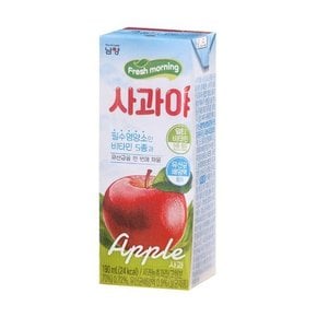 남양 사과야 190ml x 144팩 / 팩주스 팩음료