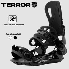 TERROR Quick Wear Fixer SP 다목적 스키보드 바인딩 스키 커팅 플랫 플라워 여성용 스노보드 스트랩 남성