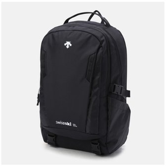 데상트 남녀공용 스위스 스키팀 백팩 (26L) SP323SBP70BLK