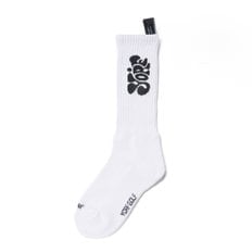 LOGO FIELD SOCKS WHITE 로고 필드 삭스 화이트