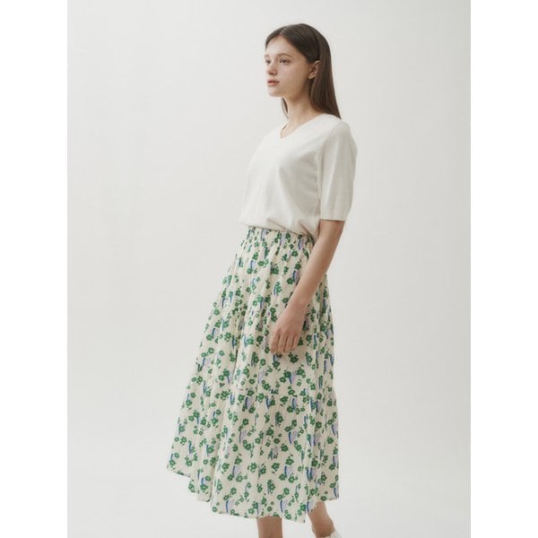플라워 롱 스커트_DW5SS133
