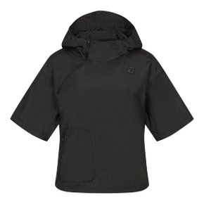 [엑셀러]25SS 여성 후드 반팔 아노락 점퍼 TWJUO6201-199