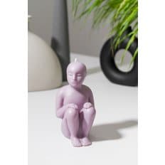 TINY BALD HUMAN_SCENTED CANDLE by Yeoin Yeon