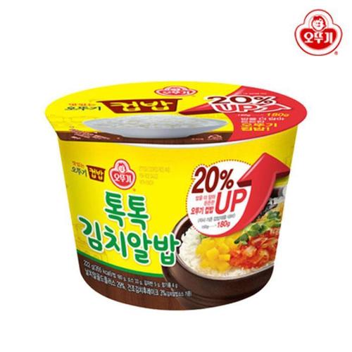 [오뚜기] 오뚜기 컵밥 김치알밥 222g 3개(1)