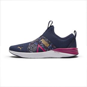 5339325 Puma Womens Better Foam Prowl Winter Bloom Slip-on Running Shoes