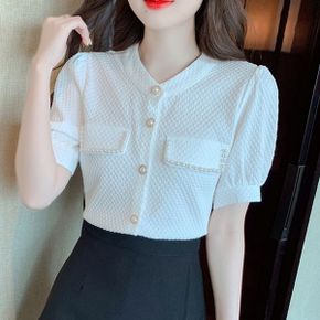 위즈 여름 블라우스 자켓_P343142074
