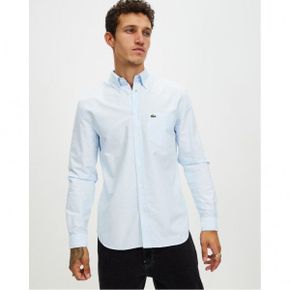 4182027 Lacoste Essentials LS Oxford Shirt - Overview