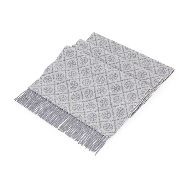 [부산점] 티 모노그램 오블롱 목도리 164571 020