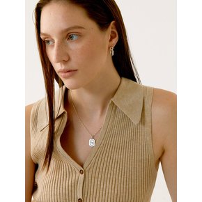 fINE Tag Necklace_Silver
