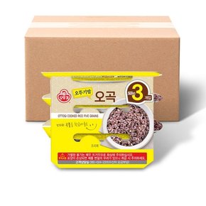 밥 오곡 3입 묶음(210g × 3) x 6개