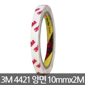3M 4421 PE 폼 양면 테이프 10mmx2M