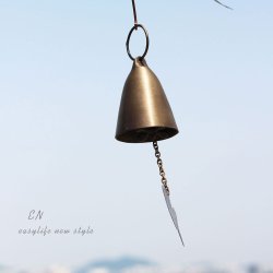 이앤 풍경종 바람종 국산 황동 핸드메이드 풍수지리 야외종 선물용종 문종 대문종 - SSG.COM