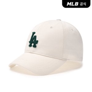 MLB [코리아공식] 바시티 원포인트 뽀글이 로고와펜 언스트럭쳐 볼캡LA(DC)