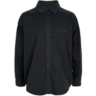 르메르 [부산점] 애쉬블랙 릴렉스 워크웨어 새틴 셔츠 SH1137 LF1206 983