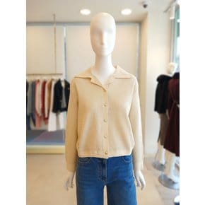 [여주점] [더 아이잗] 여성 와이드 칼라 메탈사  가디건(IP3A1CD061)